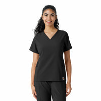 Force CrossFlex Knit Panel Scrub Top (C13310)