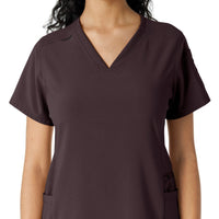 Force CrossFlex Knit Panel Scrub Top (C13310)