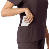 Force CrossFlex Knit Panel Scrub Top (C13310)