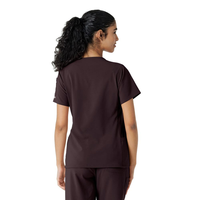 Force CrossFlex Knit Panel Scrub Top (C13310)