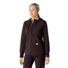 Layers Women's Full Zip Waffle Hoodie (C82008)