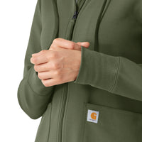 Layers Women's Full Zip Waffle Hoodie (C82008)