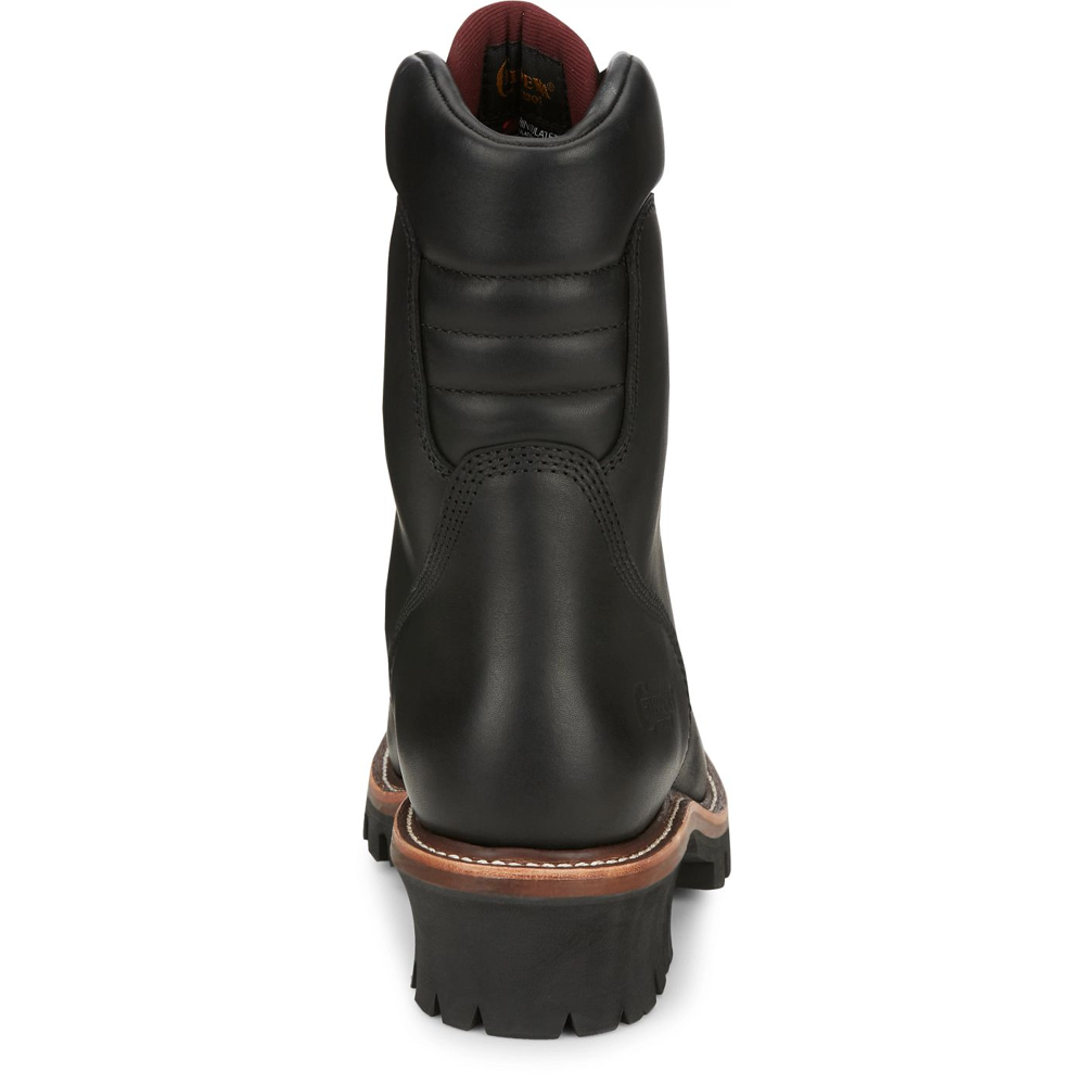 Super DNA 9" Waterproof Steel Toe Insulated Logger Work Boot