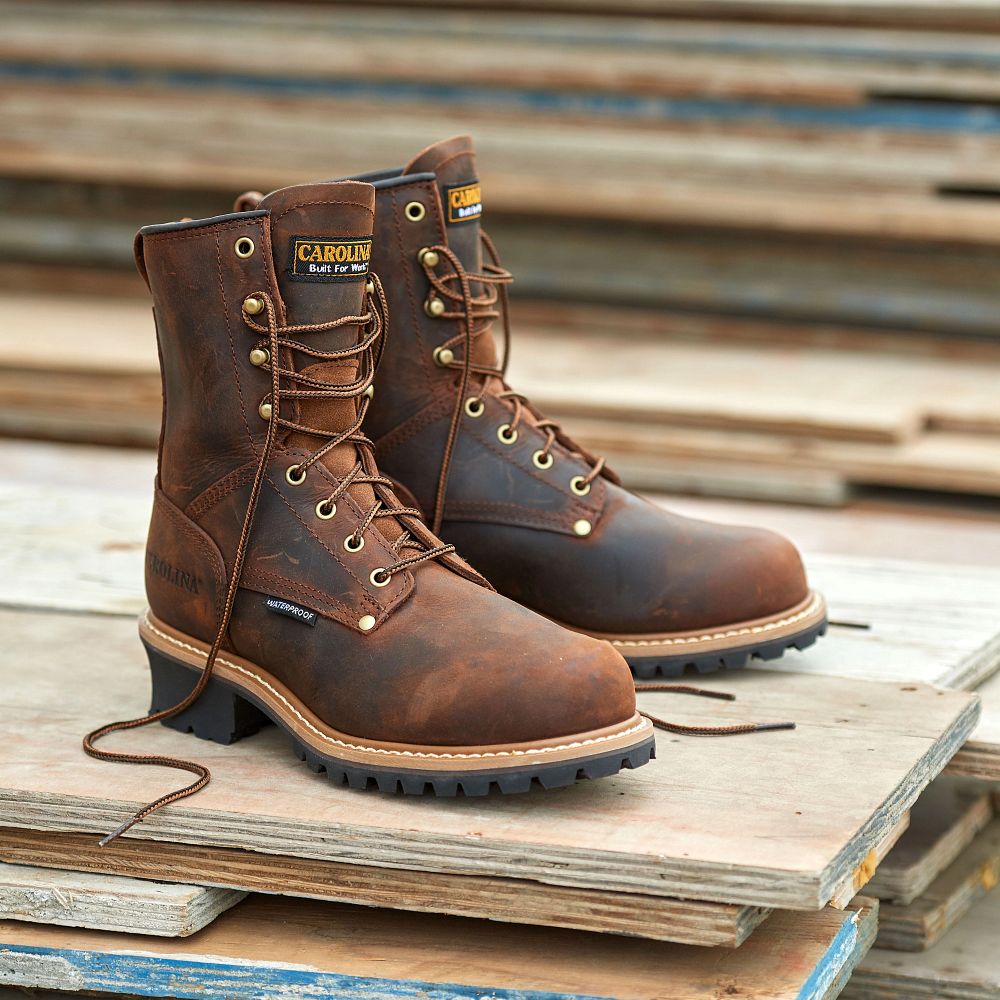 Elm 8" Steel Toe Waterproof Logger
