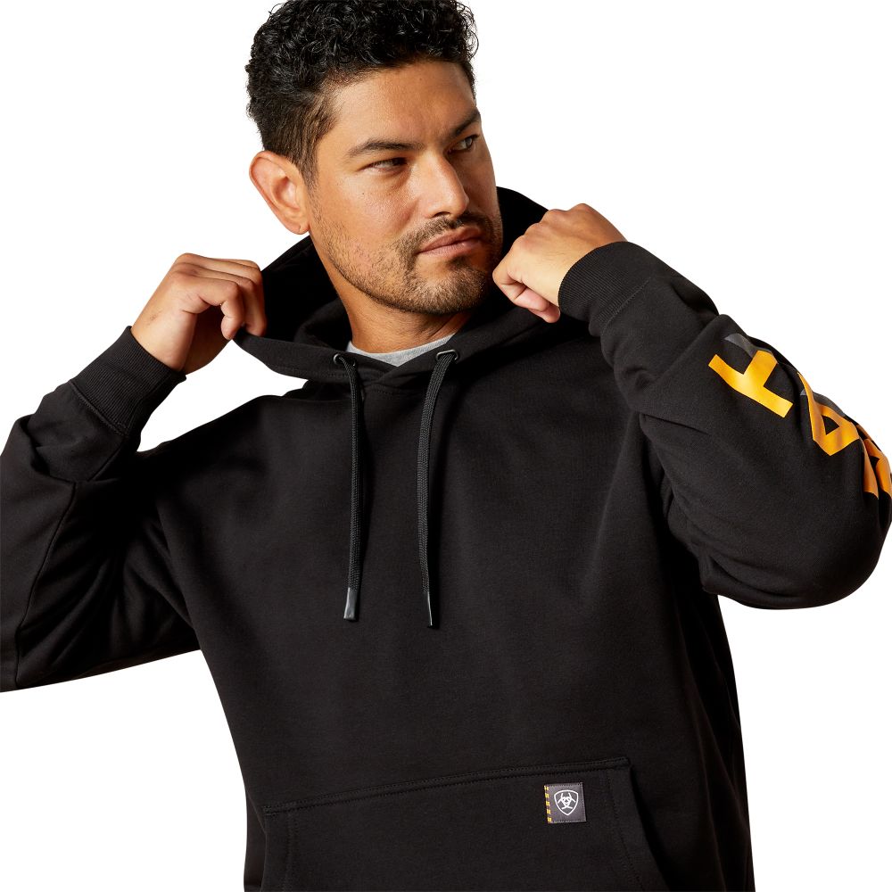 Rebar Lightweight Logo Hoodie