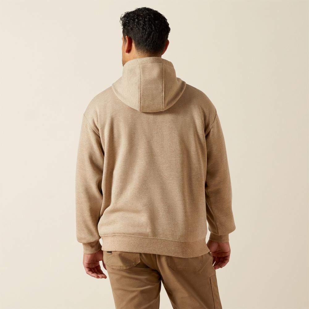 Rebar Lightweight Logo Hoodie