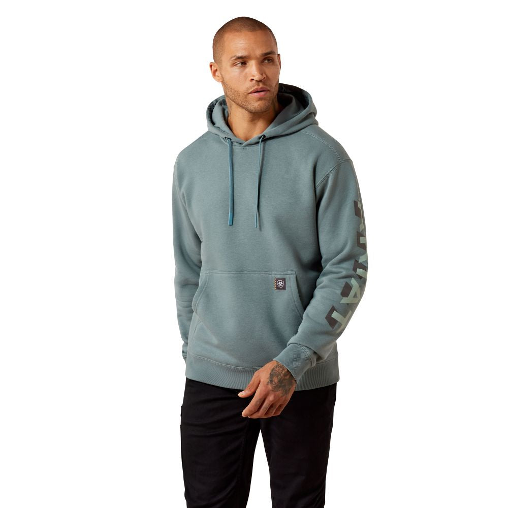 Rebar Lightweight Logo Hoodie