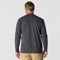 Loose Fit Heavyweight Long-Sleeve Pocket T-Shirt