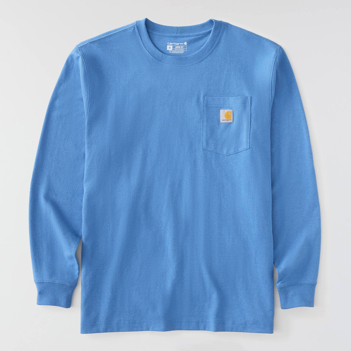 Loose Fit Heavyweight Long-Sleeve Pocket T-Shirt