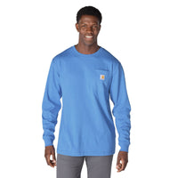 Loose Fit Heavyweight Long-Sleeve Pocket T-Shirt