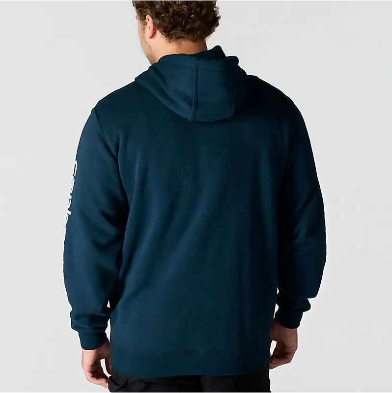 Loose Fit Midweight Logo Sleeve Graphic Sweatshirt