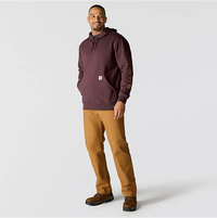 Loose Fit Midweight Logo Sleeve Graphic Sweatshirt