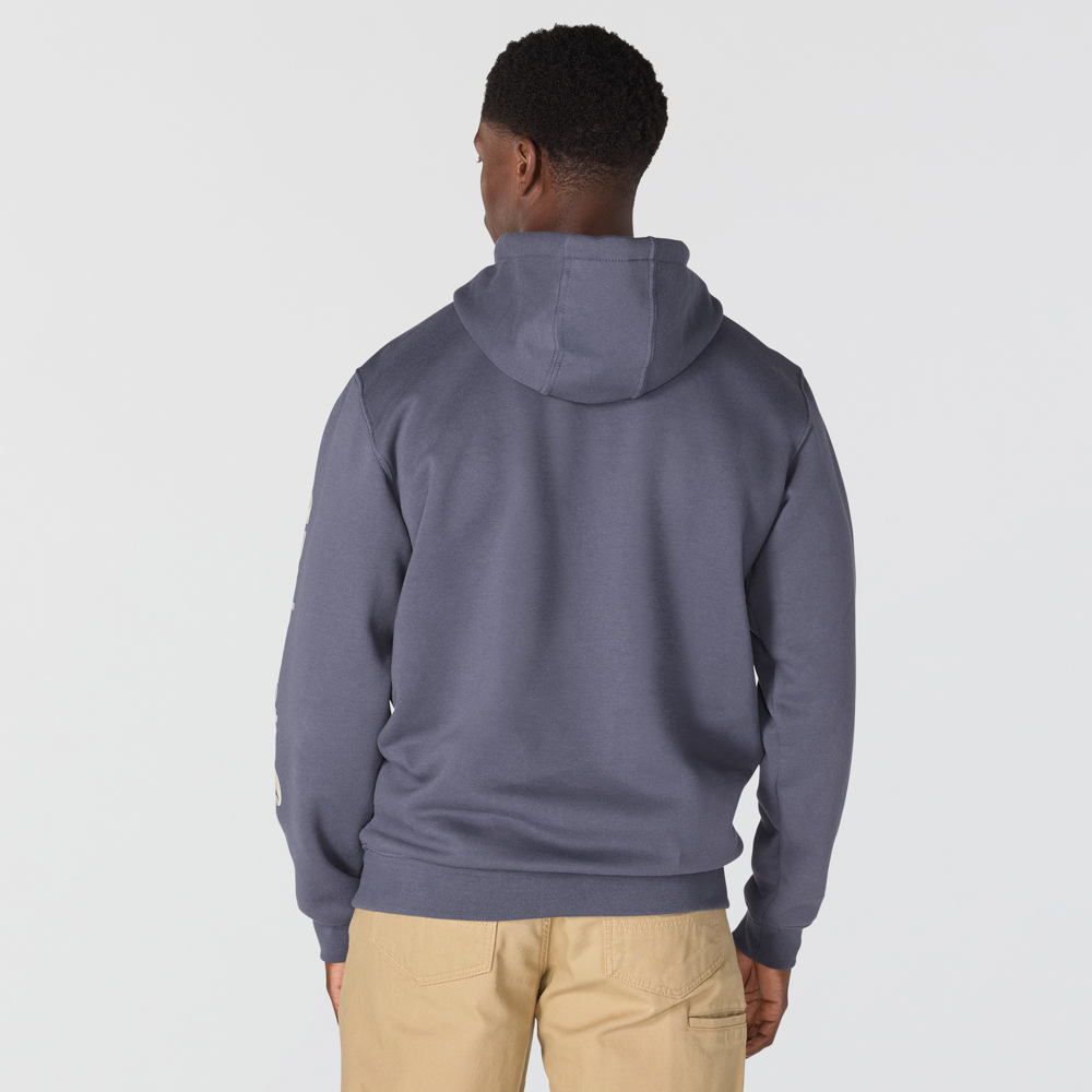 Loose Fit Midweight Logo Sleeve Graphic Sweatshirt
