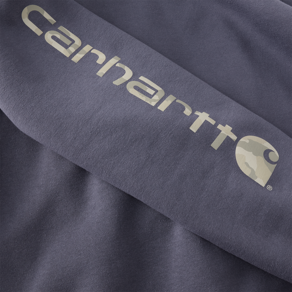 Loose Fit Midweight Logo Sleeve Graphic Sweatshirt