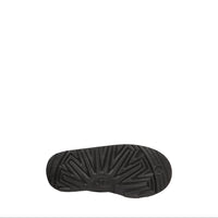 Black sole of a shoe on a white background