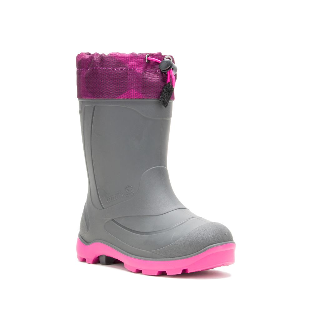 Snowbuster2 Charcoal/Magenta Winter Boot