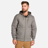 Men's Gritman Fleece-Lined Hooded Canvas Jacket (TB0A1VB4)
