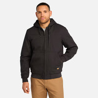 Men's Gritman Fleece-Lined Hooded Canvas Jacket (TB0A1VB4)
