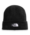 TNF Logo Box Cuffed Beanie (NF0A3FJX)