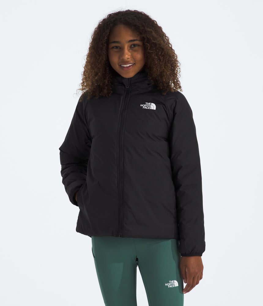 Girls Reversible Perrito Hooded Jacket