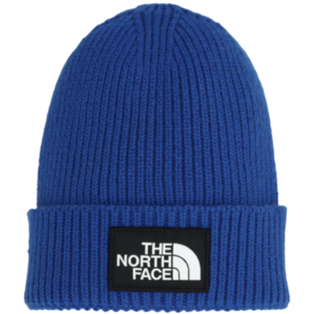 Kids TNF Logo Box Cuffed Beanie