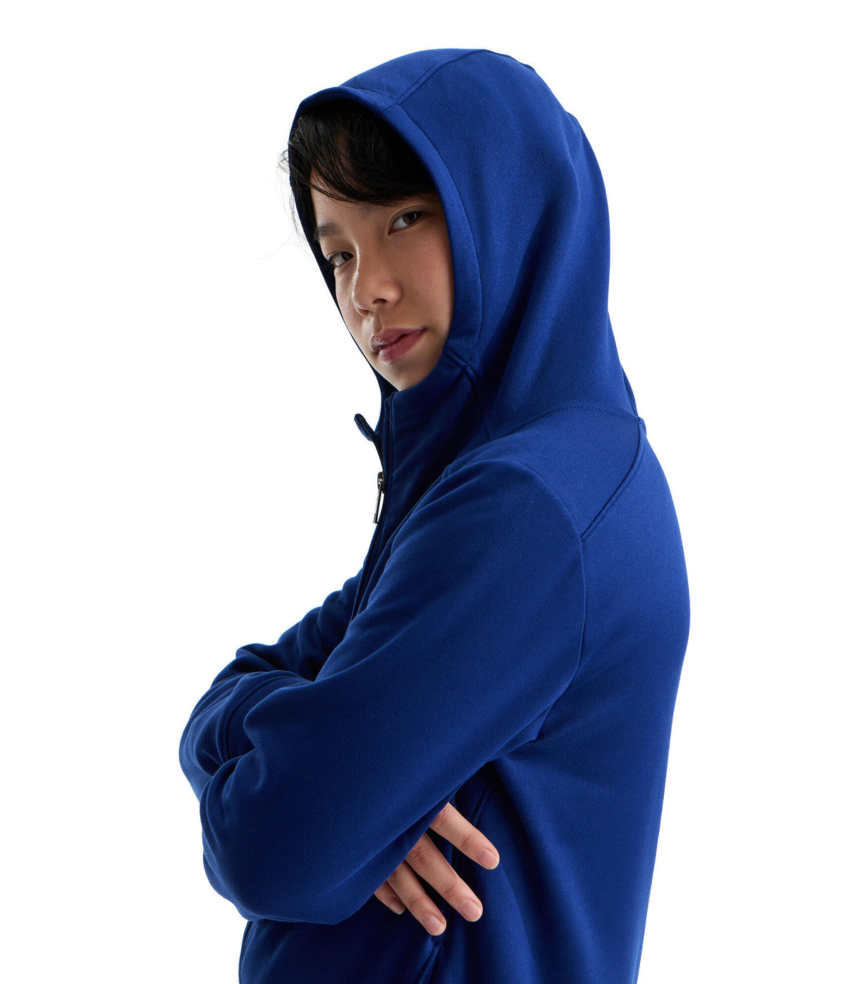 Teen TNF Performance Fleece Full Zip Hooded Jacket