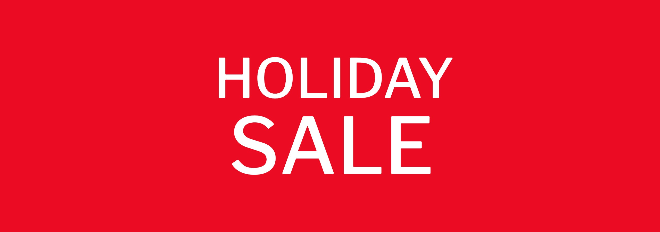 Holiday Sale