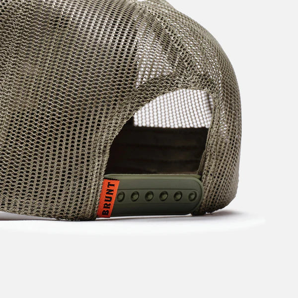 BRUNT Curved Brim Snapback