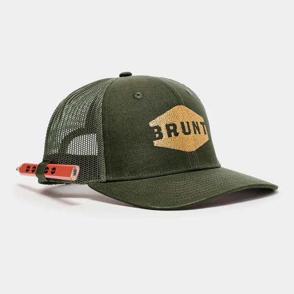 BRUNT Curved Brim Snapback