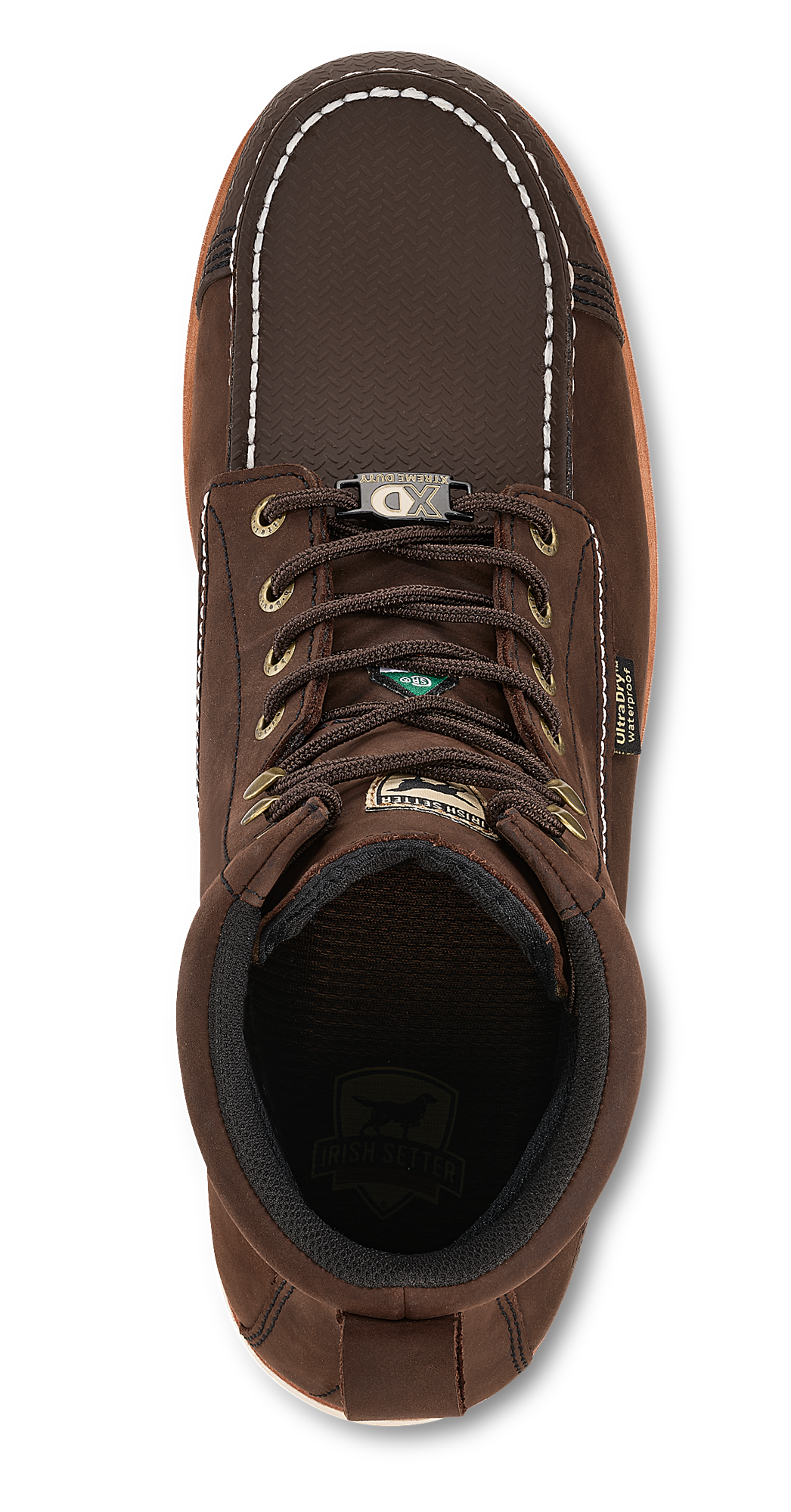Wingshooter XD 6-Inch Waterproof Safety Toe Work Boot - Dark Brown