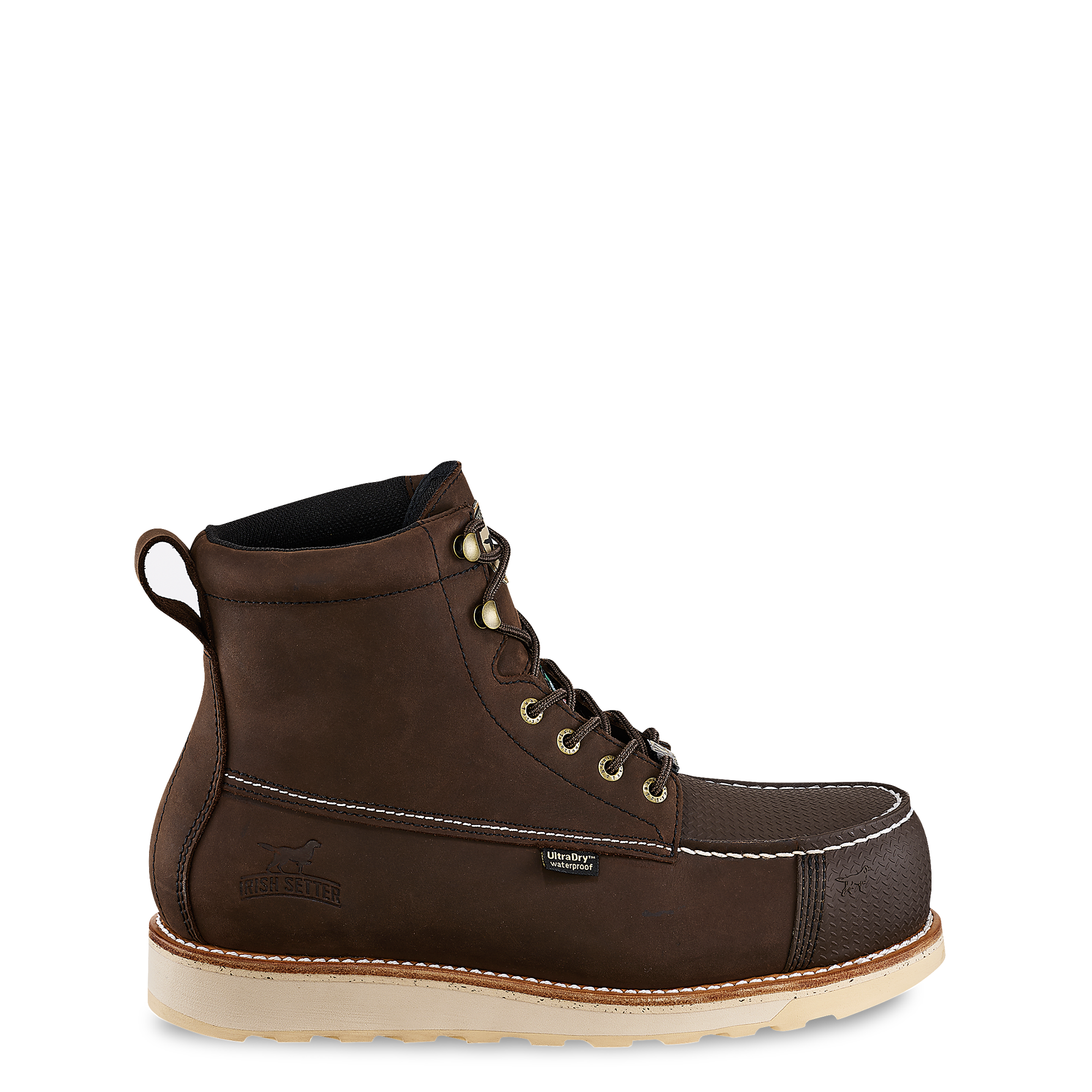 Wingshooter XD 6-Inch Waterproof Safety Toe Work Boot - Dark Brown