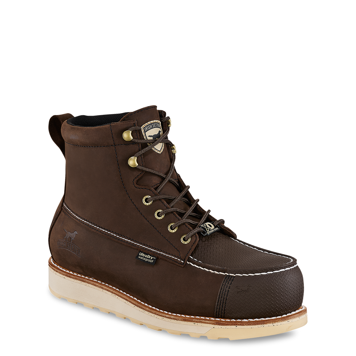 Wingshooter XD 6-Inch Soft Toe Waterproof Work Boot - Dark Brown