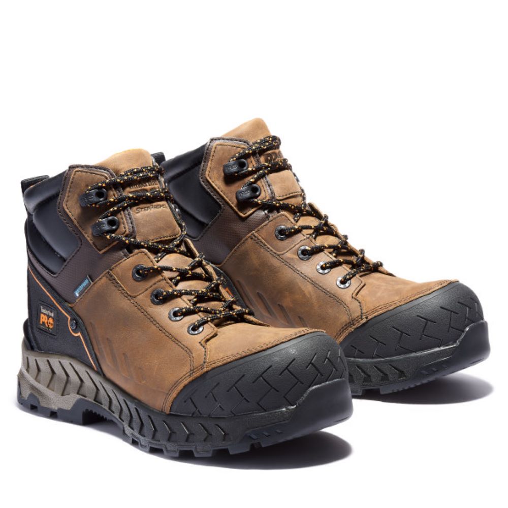 Work Summit 6" Composite Toe Brown Work Boot (TB0A225Q-214)
