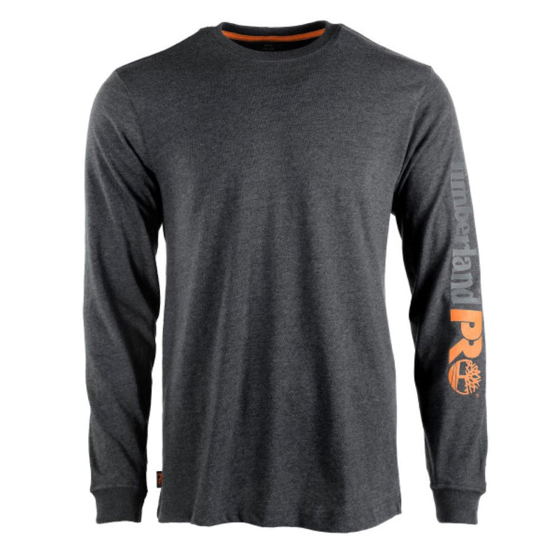 Core Logo Long Sleeve T-Shirt Dark Grey (A6ESB-U13)