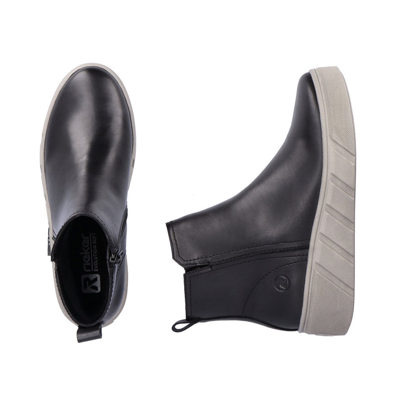 Carla 62 Black/Black Boots (W0562)