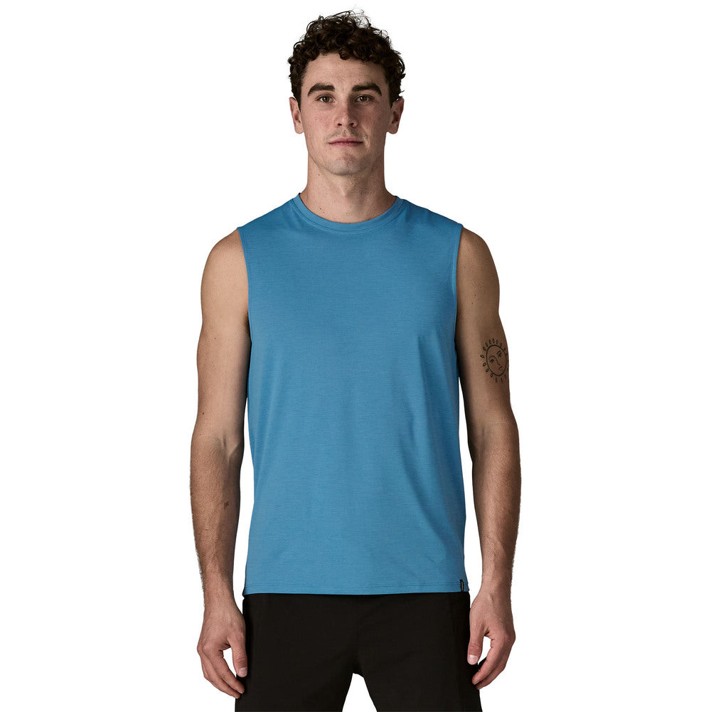 Men's Sleeveless Cap Cool Daily Shirt (45256)