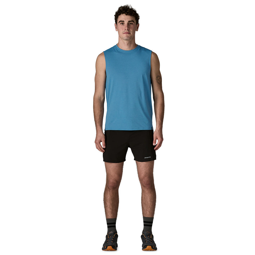Men's Sleeveless Cap Cool Daily Shirt (45256)