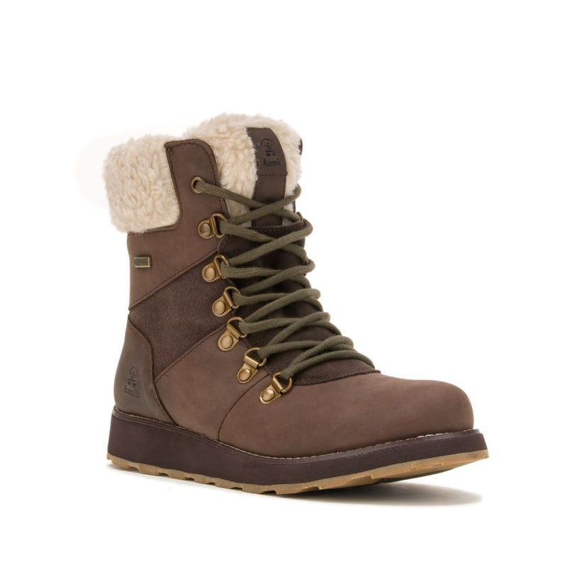 Ariel F Dark Brown Winter Boot