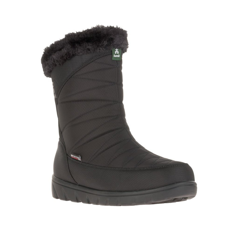 Hannah Zip Black Winter Boot