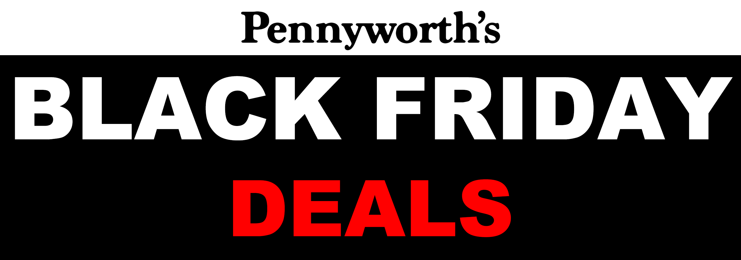 black friday deals banner