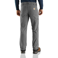 Rugged Flex® Relaxed Fit Canvas Fleece-Lined Utility Work Pant