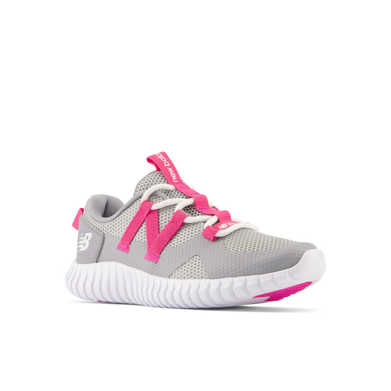 PLAYGRUV v2 Bungee Grey/HiPink Trainers (PTPGRVAD)